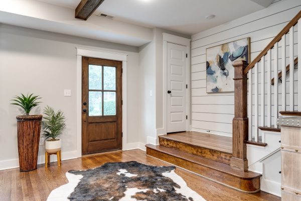 Beautiful entryway in home built by Richmond Hill Design-Build