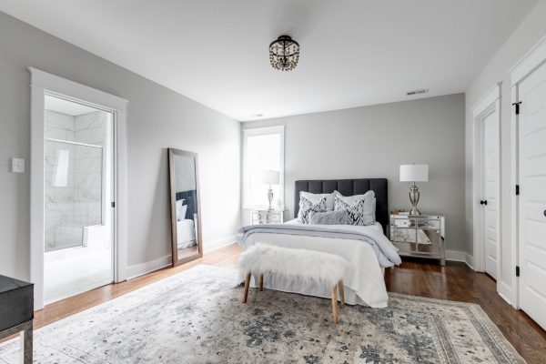 Owner's bedroom in beautiful home by Richmond Hill Design-Build