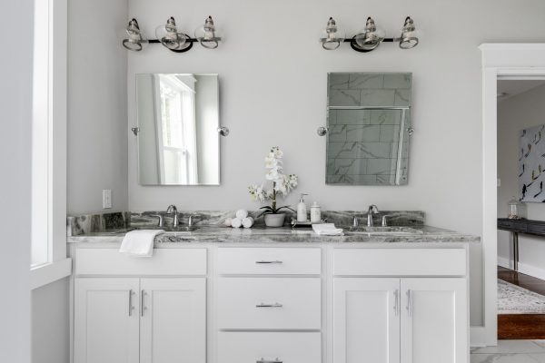 Gorgeous owner's bathroom vanity by Richmond Hill Design-Build