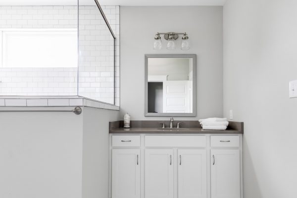 Beautiful bathroom vanity in home built by Richmond Hill Design-Build