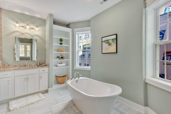 Stunning owner's bathroom by Richmond Hill Design-Build