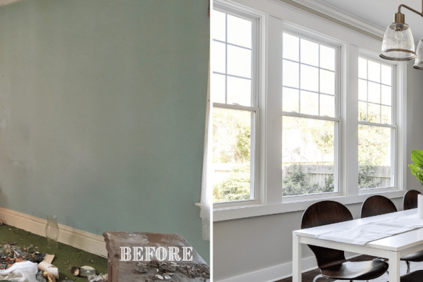 Beautifully renovated dining room by Richmond Hill Design-Build