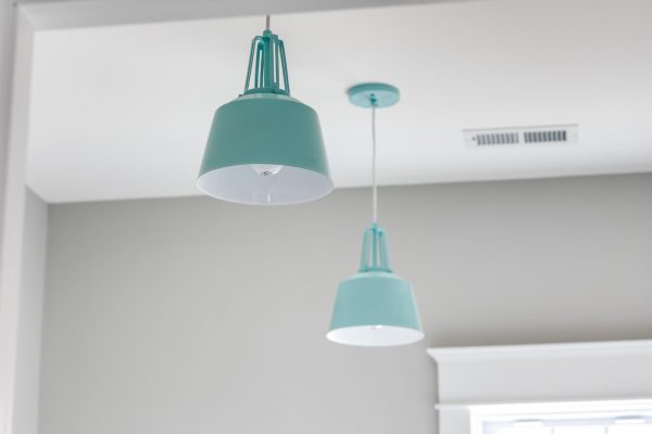 Pendant lighting in home built by Richmond Hill Design-Build