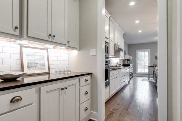 Butler's pantry in new home built by Richmond Hill Design-Build