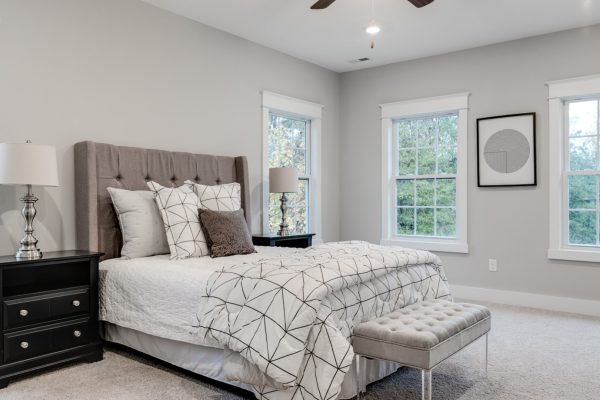 Owner's bedroom in home built by Richmond Hill Design-Build