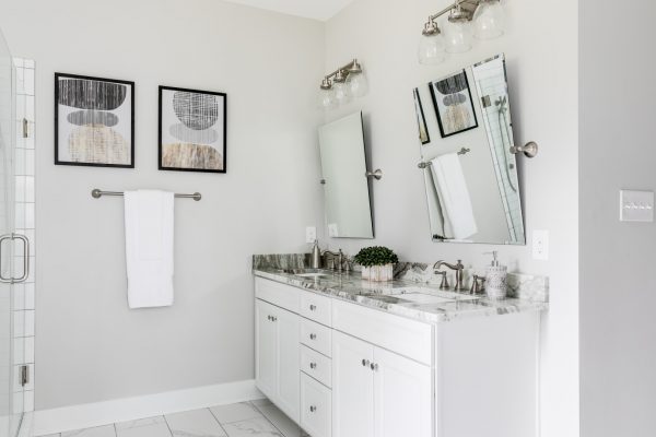 Owner's bathroom in renovated home by Richmond Hill Design-Build