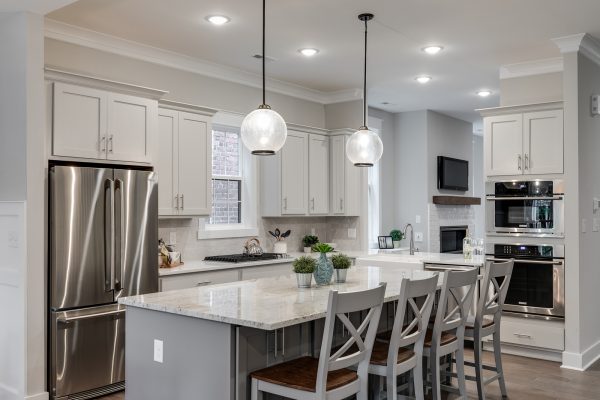 Kitchen in townhouse by Richmond Hill Design-Build