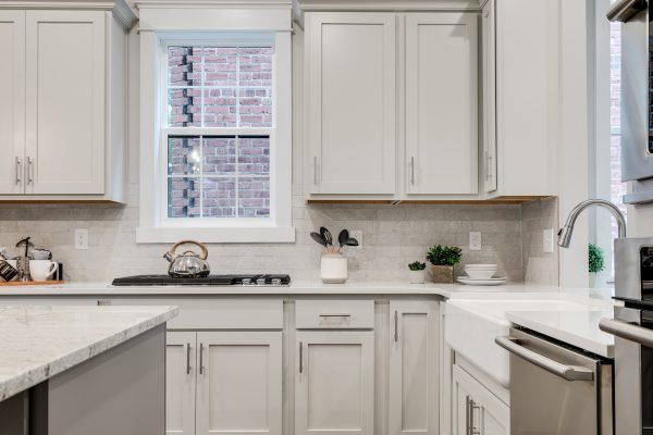 Kitchen in townhouse by Richmond Hill Design-Build