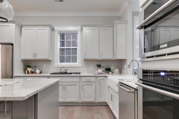 Gorgeous kitchen of new townhouse by Richmond Hill Design-Build