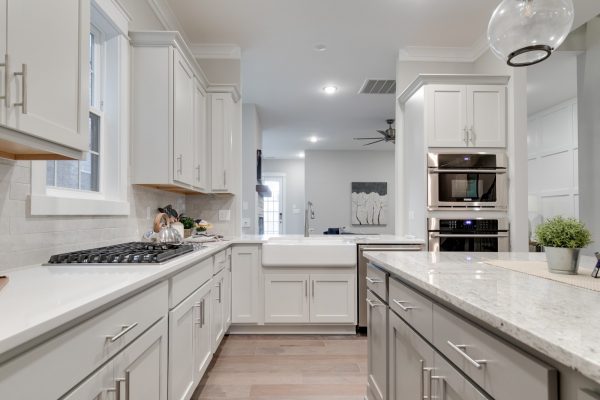 Gorgeous kitchen in new townhouse by Richmond Hill Design-Build