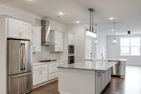 Kitchen in townhouse by Richmond Hill Design-Build