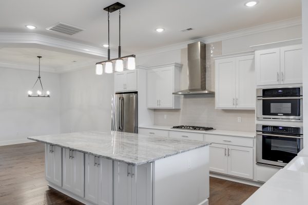 Kitchen in townhouse by Richmond Hill Design-Build