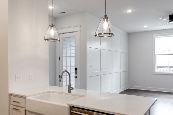 Kitchen in townhouse by Richmond Hill Design-Build