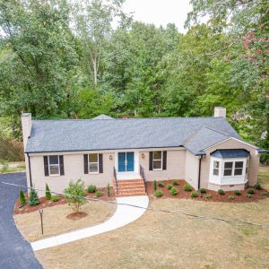 Beautifully renovated ranch home on Lake Cherokee by Richmond Hill Design-Build