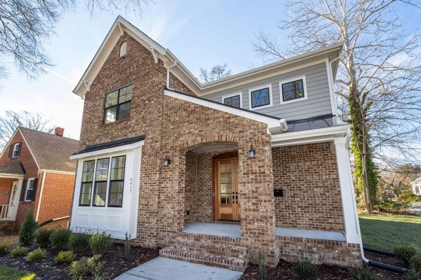 Exterior of new home built by Richmond Hill Design-Build