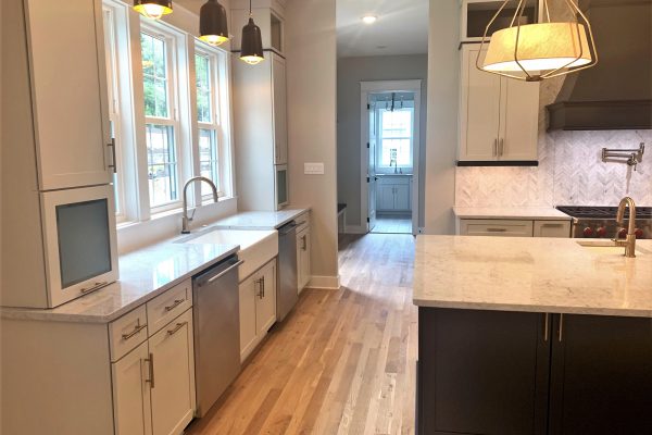 Beautiful kitchen in new home built by Richmond Hill Design-Build