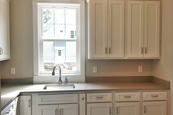 Laundry room in new home built by Richmond Hill Design-Build