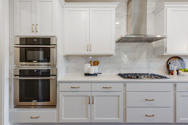 Appliances in kitchen in new home built by Richmond Hill Design-Build