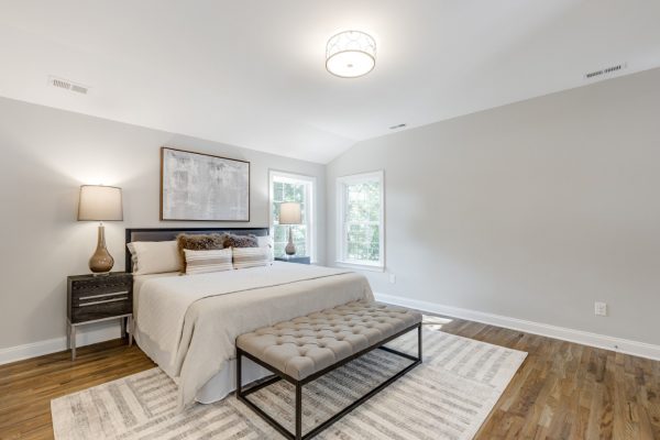 Owner's bedroom in renovated home by Richmond Hill Design-Build