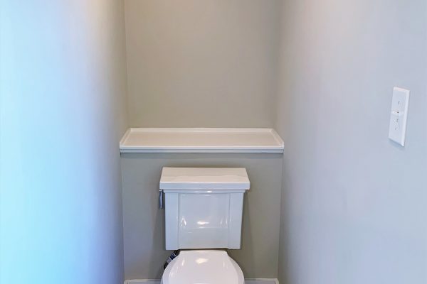 Owner's water closet in renovation by Richmond Hill Design-Build
