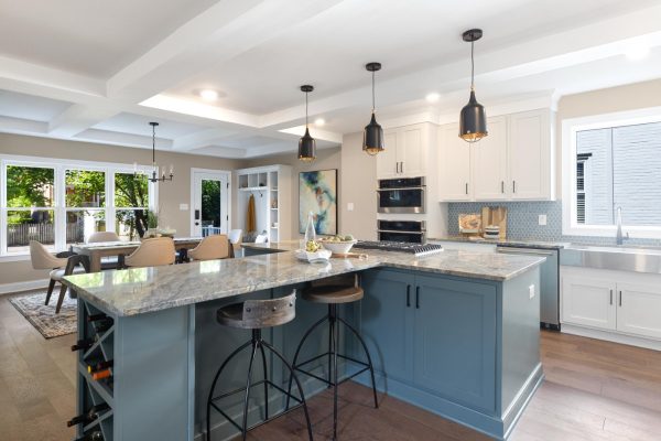 Kitchen of beautiful remodeled home by Richmond Hill Design-Build