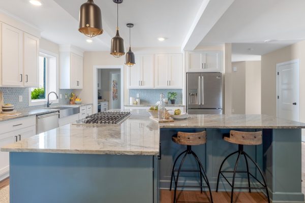 Kitchen of beautiful remodeled home by Richmond Hill Design-Build