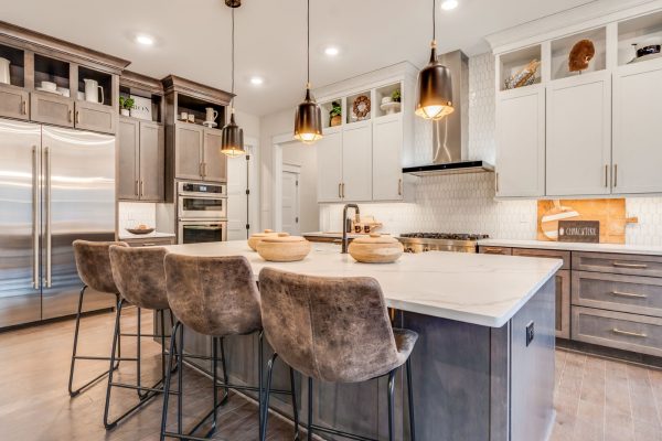 Kitchen of new home built by Richmond Hill Design-Build