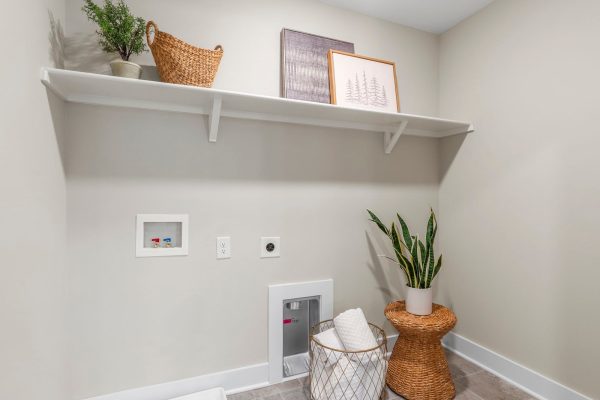 Laundry room of new build by Richmond Hill Design-Build