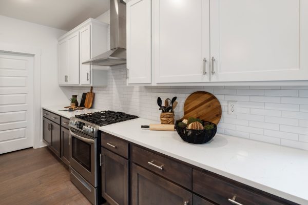 Kitchen in new home built by Richmond Hill Design-Build