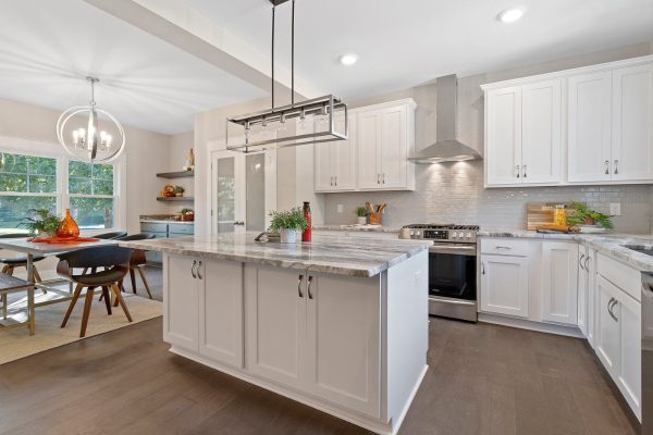 Kitchen in whole house remodel by Richmond Hill Design-Build