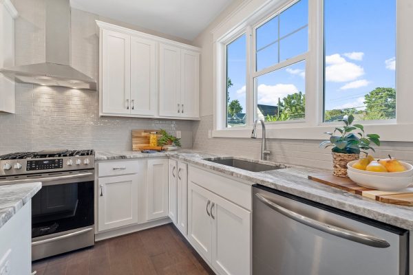 Kitchen in whole house remodel by Richmond Hill Design-Build