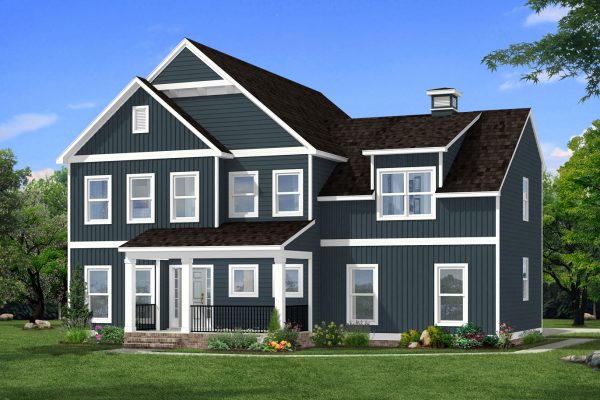 Beautiful farmhouse-style home to be built by Richmond Hill Design-Build