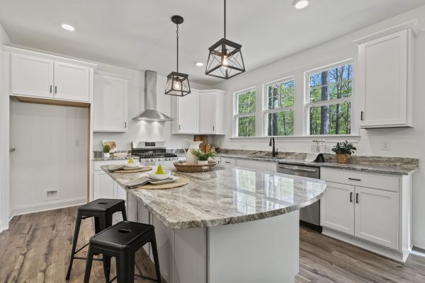 Kitchen of new home built by Richmond Hill Design-Build