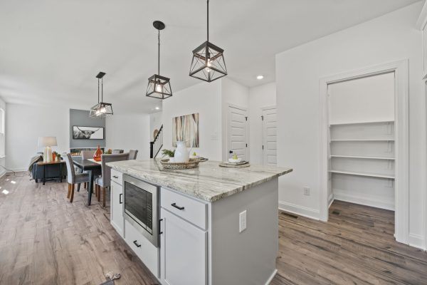 Kitchen of new home built by Richmond Hill Design-Build