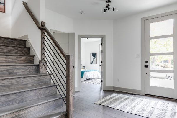 Foyer of new home by Richmond Hill Design-Build