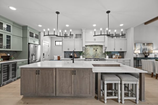 Kitchen of new home built by Richmond Hill Design-Build