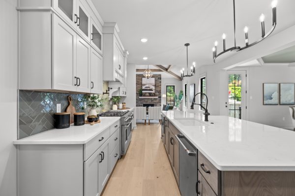 Kitchen of new home built by Richmond Hill Design-Build