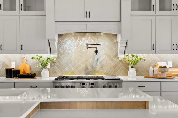 Kitchen of new home built by Richmond Hill Design-Build
