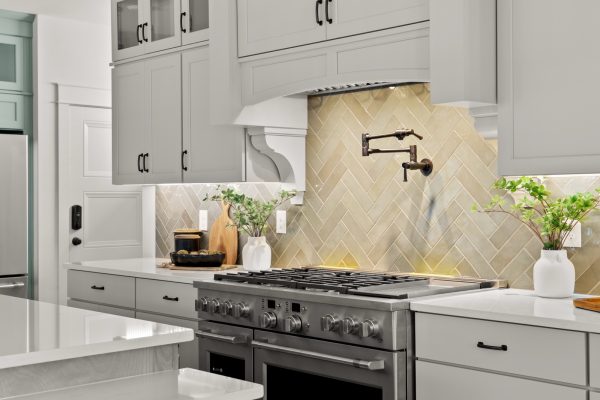 Kitchen of new home built by Richmond Hill Design-Build