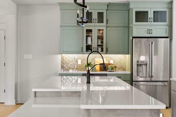 Kitchen of new home built by Richmond Hill Design-Build