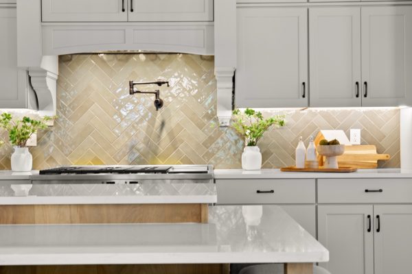 Kitchen of new home built by Richmond Hill Design-Build