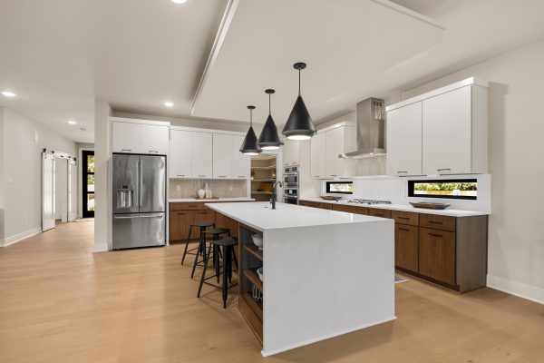 Kitchen of stunning new home built by Richmond Hill Design-Build