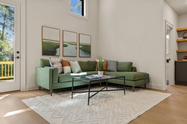 Loft area in stunning new home built by Richmond Hill Design-Build